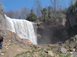 A picture of Websters Falls.